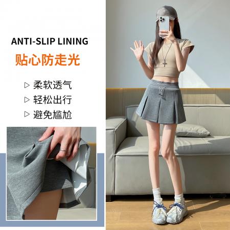 BY13098# 美式运动休闲短裤女夏季新款宽松高腰显瘦小个子裤裙 服裝批發女裝批發服飾貨源