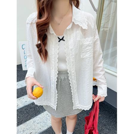 BY13124# 中长款防晒衬...