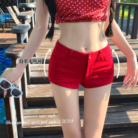 BY13226# 骨盆垫短裤显...