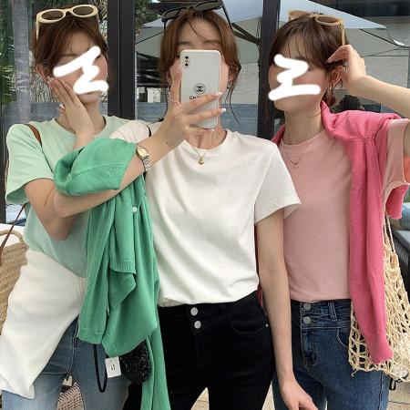 美拉德短袖T恤女夏季多巴胺半袖...