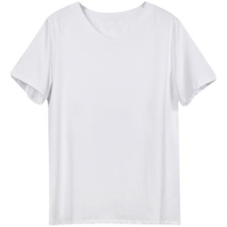 BY13499# 新款夏季V领短袖T恤女韩版休闲宽松正肩半袖时尚纯色百搭上衣  服裝批發女裝批發服飾貨源