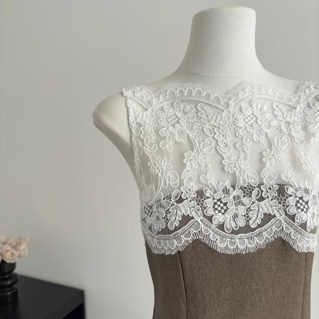 辣妹蕾丝连衣裙短裙女春季新款纯欲穿搭生日裙子包臀裙  服裝批發女裝批發服飾貨源