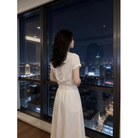 BY13812# 新款大码女装胖mm正肩后背蕾丝显瘦气质短袖上衣清凉夏季  服裝批發女裝批發服飾貨源