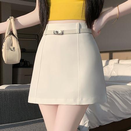 BY13845# 辣妹包臀短裙女的夏季穿搭新款显瘦半身裙百搭西装裙子  服裝批發女裝批發服飾貨源