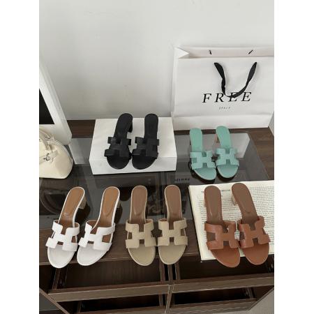 X-33059# 夏季H拖鞋女外穿百搭沙滩凉拖 鞋子批发女鞋批发凉鞋货源