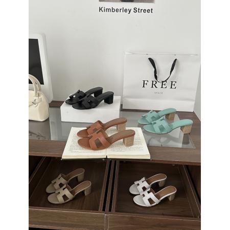 X-33059# 夏季H拖鞋女外穿百搭沙滩凉拖 鞋子批发女鞋批发凉鞋货源