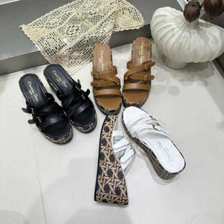 X-33060# 春季新款厚底坡跟凉鞋女鞋 鞋子批发女鞋批发凉鞋货源