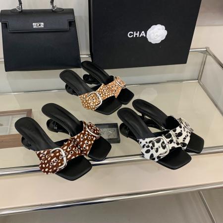 X-33101# 韩式一字拖女夏外穿增高露趾异型跟皮带扣凉拖鞋新款配裙子鞋 鞋子批发女鞋批发凉鞋货源