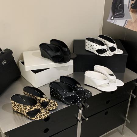 X-33107# 韩版坡跟厚底...