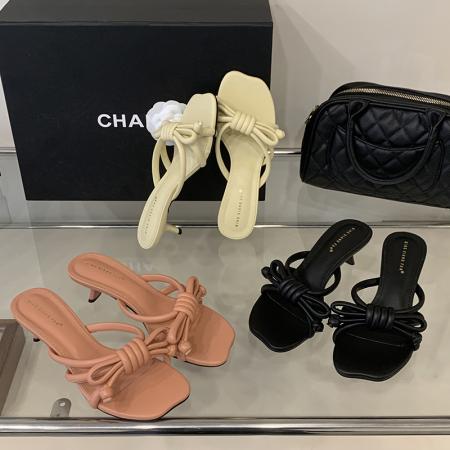 X-33150#新款甜美蝴蝶结凉鞋时尚猫跟细带凉拖舒适百搭低跟露趾女鞋夏 鞋子批发女鞋批发凉鞋货源