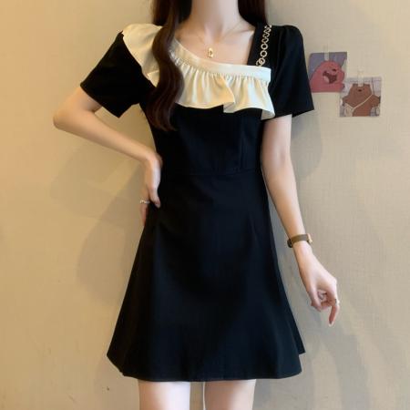 夏装新款大码女装胖mm设计感小...