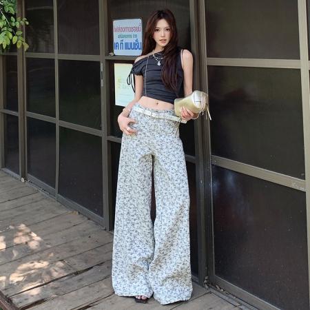 BY13948# 夏季新款碎花...