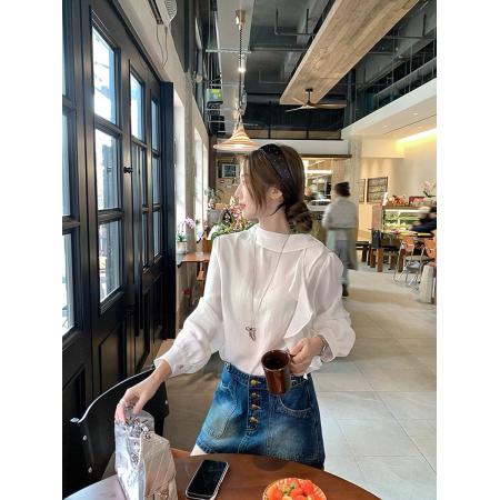 美式复古低腰牛仔半身裙裤女早春小个子防走光a字包臀短裙子  服裝批發女裝批發服飾貨源