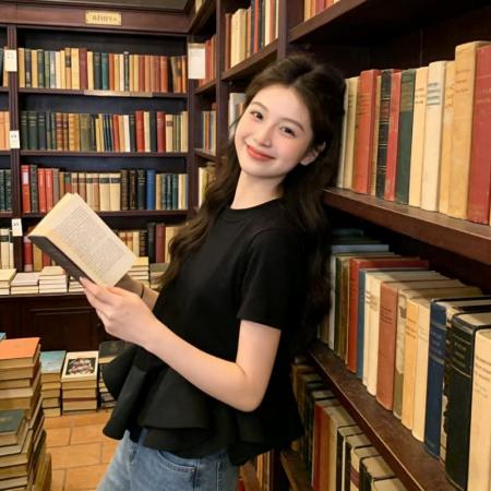 韩版夏季新款不规则荷叶边拼接下摆短T女收腰上衣  服裝批發女裝批發服飾貨源