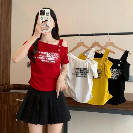 FA56861#夏装新款胖mm...