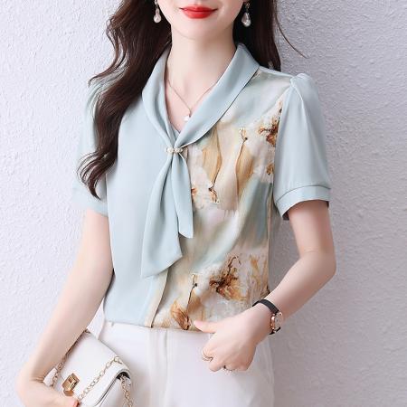 BY14254# 夏装时尚碎花...