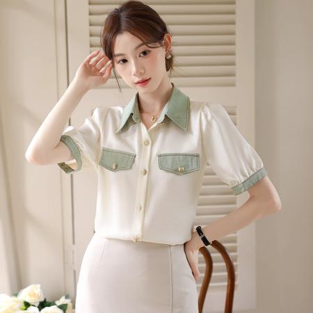 BY14262# 新款港风复古...