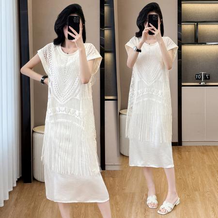 BY14341# 大码女装夏季...