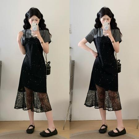 BY14492# 夏季大码胖M...