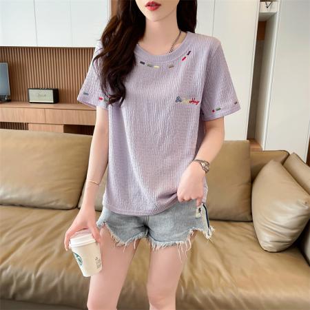 BY14532# 短袖t恤女夏...