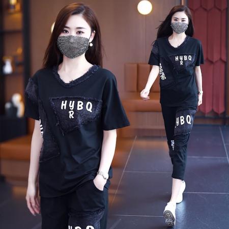 BY14841# 夏季新款套装...