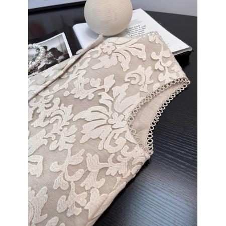 BY14860# 新中式国风休闲重工刺绣马甲女春秋新款圆领坎肩时尚背心上衣 服裝批發女裝批發服飾貨源