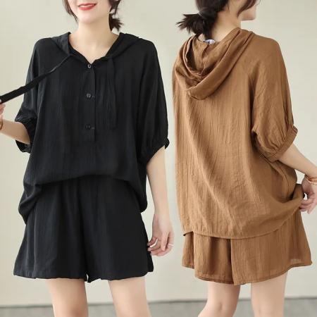 BY14965# 冰丝皱码胖MM300斤女装两件套套装大码女装 服裝批發女裝批發服飾貨源