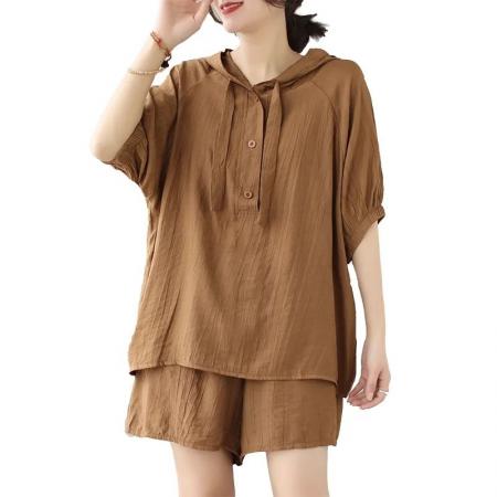 BY14965# 冰丝皱码胖MM300斤女装两件套套装大码女装 服裝批發女裝批發服飾貨源