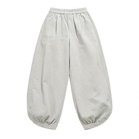 BY14973# 春夏松紧腰洗水棉花苞灯笼哈伦裤休闲九分萝卜气球裤 服裝批發女裝批發服飾貨源