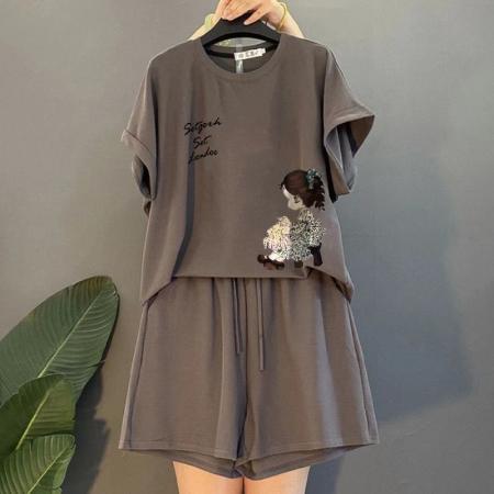 BY15197# 大码女装胖M...