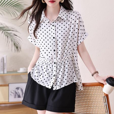 BY15322# 装衬衫女夏新...