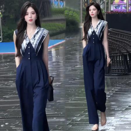 BY15537# 26夏季新气质时尚高级收腰显瘦连衣裤 服裝批發女裝批發服飾貨源