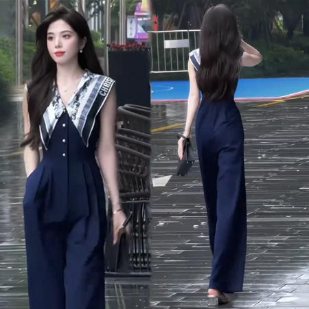 BY15537# 26夏季新气质时尚高级收腰显瘦连衣裤 服裝批發女裝批發服飾貨源