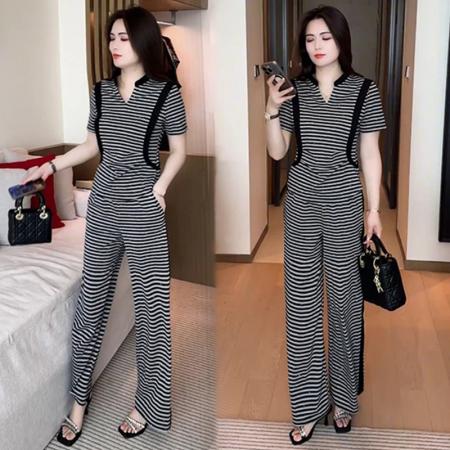 BY15549# 夏季新款小香风穿搭气质休闲显瘦不挑人减龄套装 服裝批發女裝批發服飾貨源