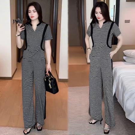 BY15549# 夏季新款小香风穿搭气质休闲显瘦不挑人减龄套装 服裝批發女裝批發服飾貨源