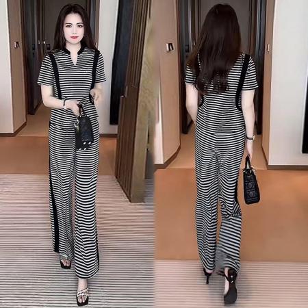 BY15549# 夏季新款小香风穿搭气质休闲显瘦不挑人减龄套装 服裝批發女裝批發服飾貨源