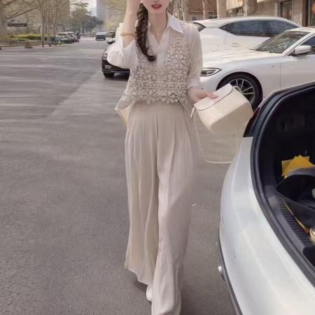 BY15562# 夏季简约设计百搭时尚高品质两件套 服裝批發女裝批發服飾貨源