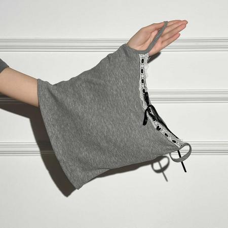 BY15746# 甜辣妹蕾丝绑带蝴蝶结吊带背心女带胸垫欲风美背外穿打底上衣女  服裝批發女裝批發服飾貨源