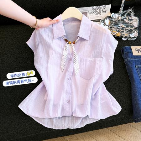 BY15811# 天丝衬衫女上...