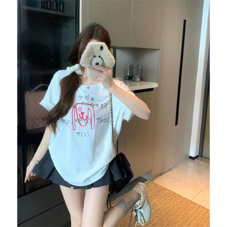 BY15898# 宽松版大码夏...