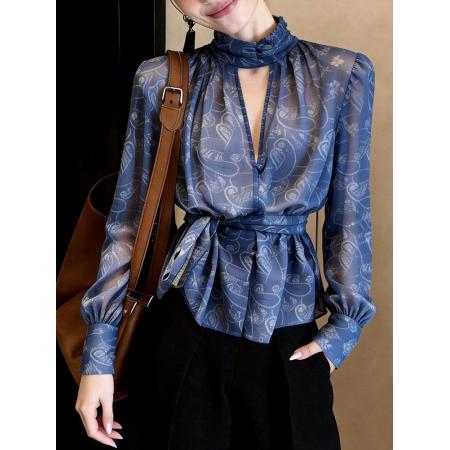 BY16181# 独特漂亮超好看上衣女春季新款法式设计感小众时尚气质女装 服裝批發女裝批發服飾貨源