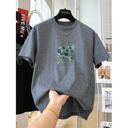 BY16242# 超火减龄独特漂亮巨好看上衣女夏季卡通印花棉韩系短袖T恤 服裝批發女裝批發服飾貨源