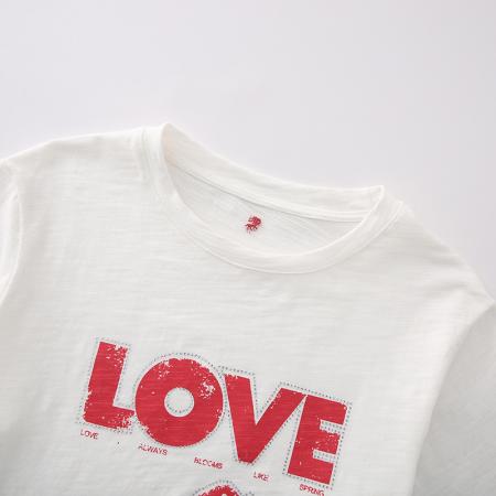 BY16331# MC短袖T恤春新品马年系列烫钻印花竹节棉质圆领 服裝批發女裝批發服飾貨源