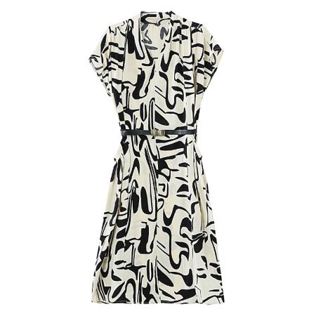 BY16459# 装时尚女装高档女装气质收腰显瘦连衣裙子  服裝批發女裝批發服飾貨源