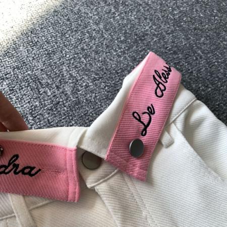 BY16530# 设计感白色高腰阔腿牛仔裤女夏季垂感显瘦休闲裤宽松直筒拖地裤子  服裝批發女裝批發服飾貨源