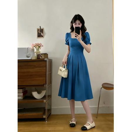 夏季新款大码胖mm时尚气质减龄收腰显瘦连衣裙