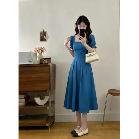 夏季新款大码胖mm时尚气质减龄收腰显瘦连衣裙