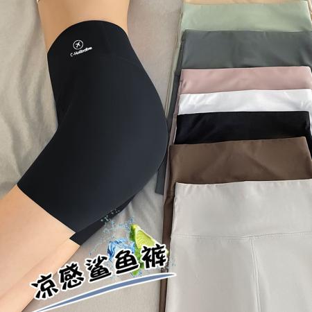 大码女装不掉档鲨鱼裤女夏紧身收腹提臀安全裤防走光打底短裤