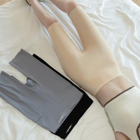 夏大码女装口袋鲨鱼裤女防走光安全裤女高腰弹力不卷边内搭裤