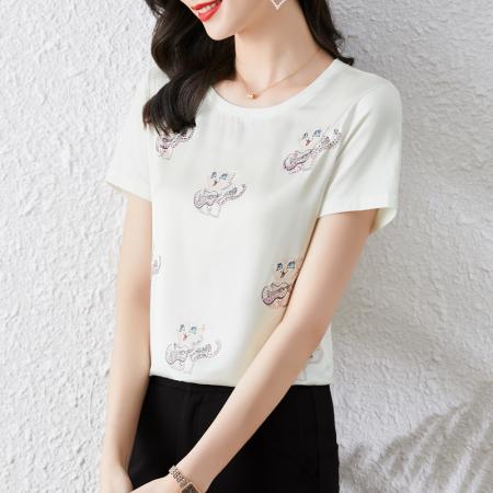 BY16991# 重磅缎面真丝...